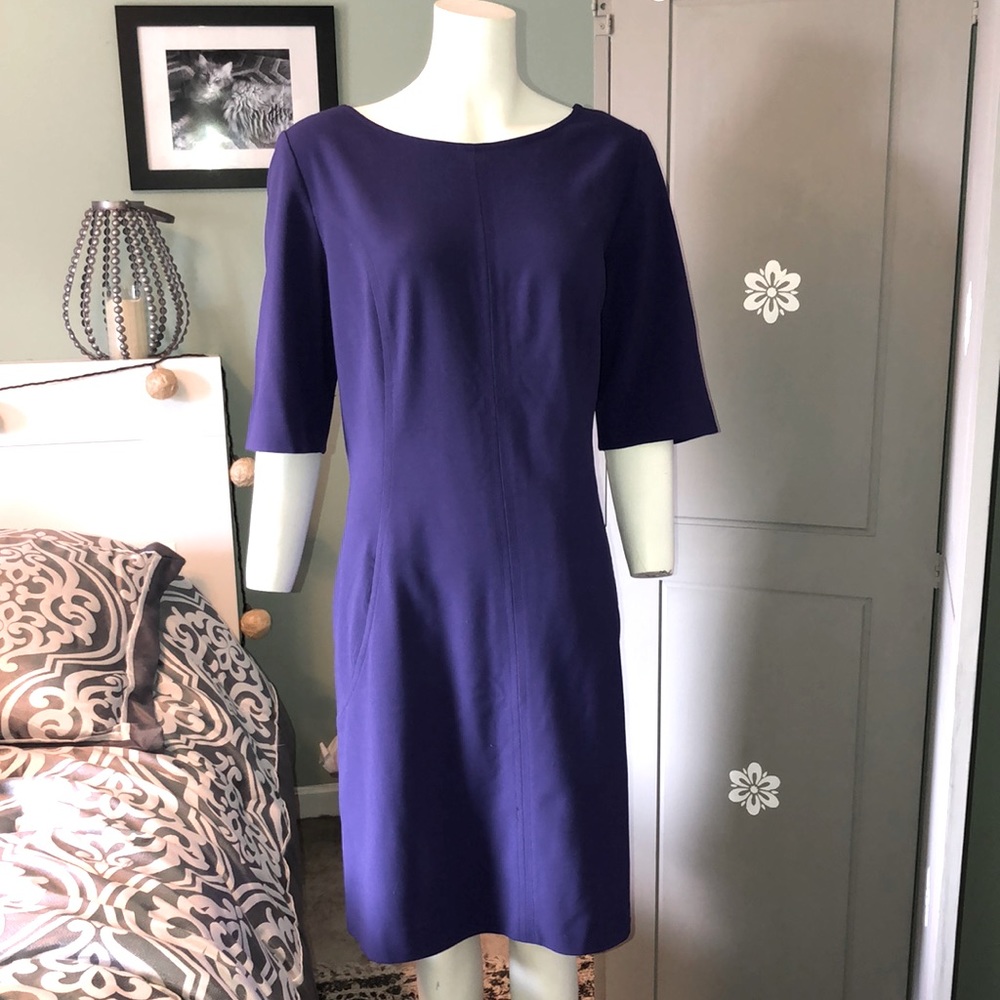 Purple Tahari ALS Dress size 16